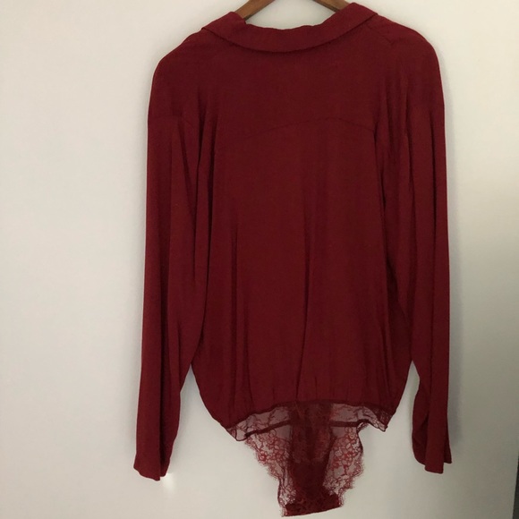 Intimately Free People Terracotta Elsa Bodysuit - Picture 2 of 8